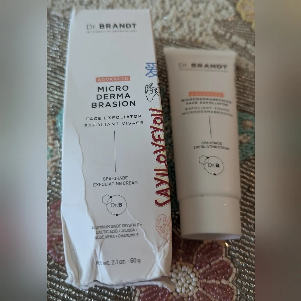 Sealed Dr Brandt Advanced Microdermabrasion Face Exfoliator 2.1 fl oz
